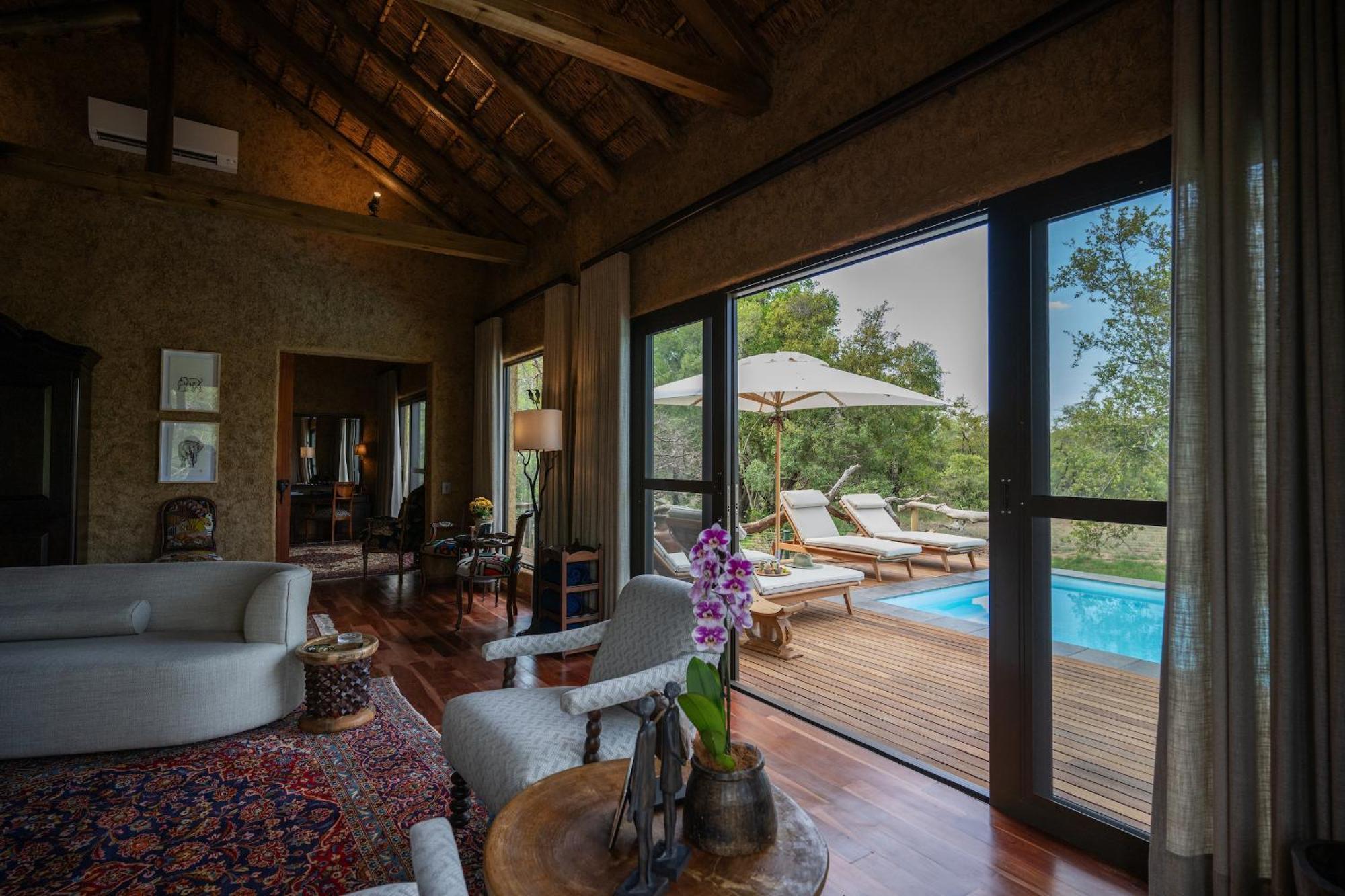 Jabulani Safari Villa Kapama jaktreservat Rom bilde